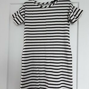 Massimo Dutti Chocolate and Cream Striped Shirt